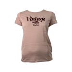 Vintage Shirt - Damen - rosa (XS)